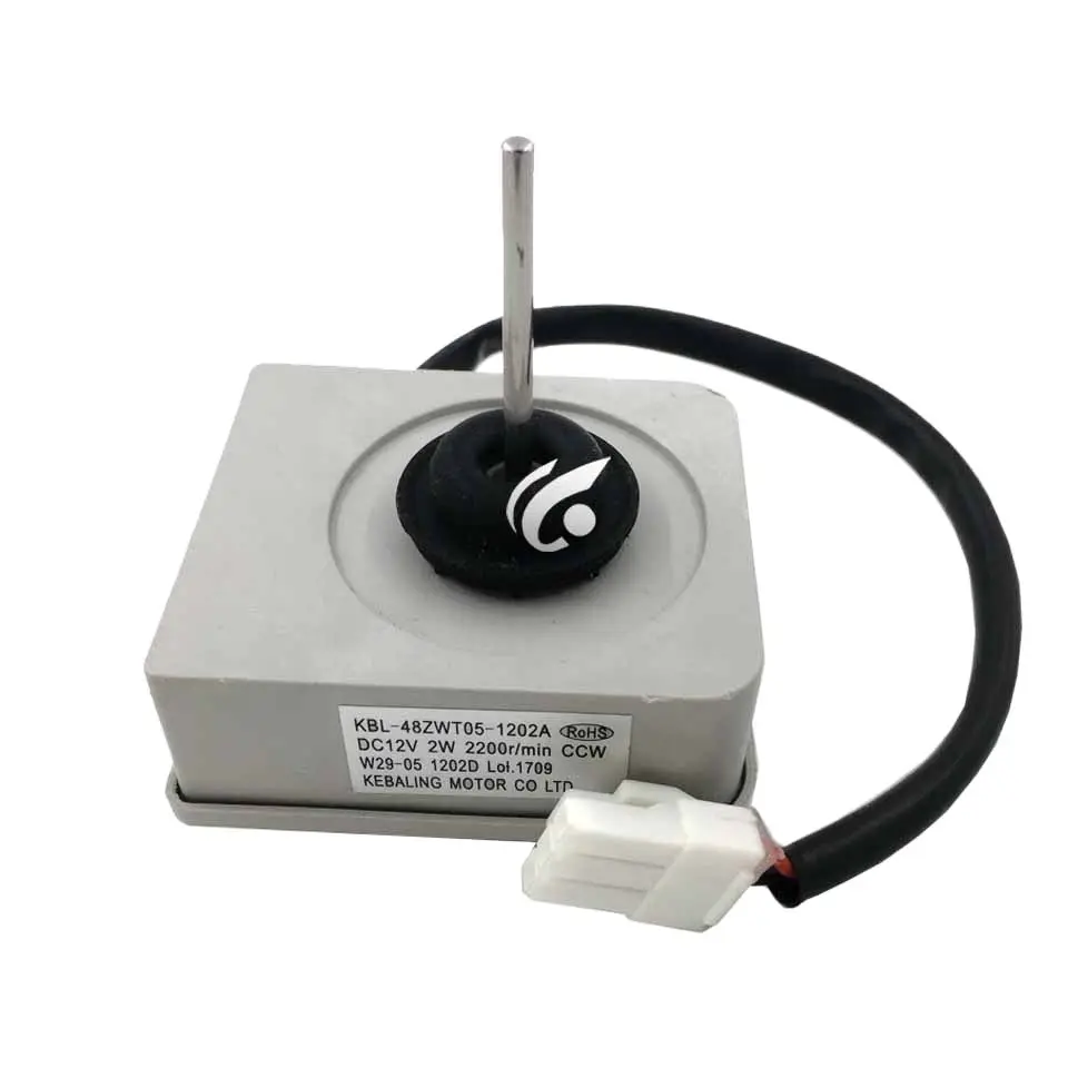 Новинка, хорошо работает с двигателем вентилятора холодильника, Φ DC 12V, Реверсивный вращающийся двигатель