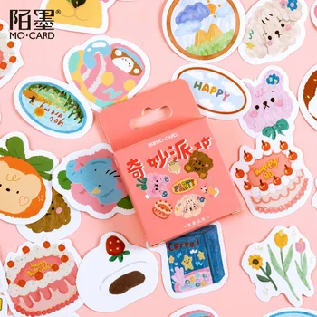 46pcs Boxed Wonderful Party Series Adhesive Paper Sealing Stickers Lovely Sticker Scrapbooking Decorate Stationery
46pcs Boxed Wonderful Party Series Adhesive Paper Sealing Stickers Lovely Sticker Scrapbooking Decorate Stationery