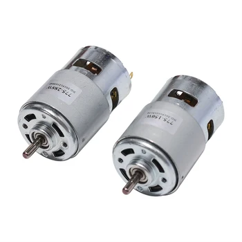 775 Motor DC 12V 24V 80W 150W 288W DC Motor Large Torque High Power DC Motor Double Ball Bearing Spindle Motor
775 Motor DC 12V 24V 80W 150W 288W DC Motor Large Torque High Power DC Motor Double Ball Bearing Spindle Motor