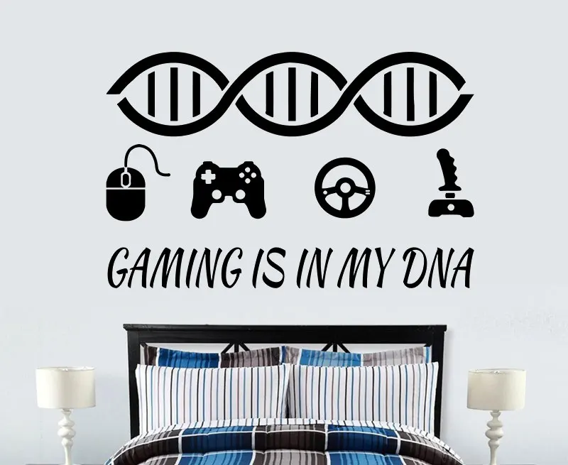 Vinyl game wall stickers my life gene strip play room decoration family study desk wall fashion art decoration stickers YX30
Vinyl game wall stickers my life gene strip play room decoration family study desk wall fashion art decoration stickers YX30