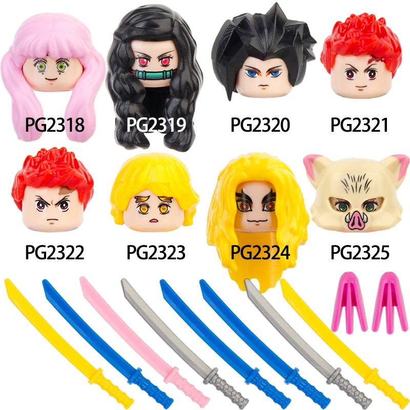 8PCS/LOT Japan Anime Character Action Figure Head Accessories Building Blocks Bricks For Children Birthday Gift Toy PG8291
8PCS/LOT Japan Anime Character Action Figure Head Accessories Building Blocks Bricks For Children Birthday Gift Toy PG8291