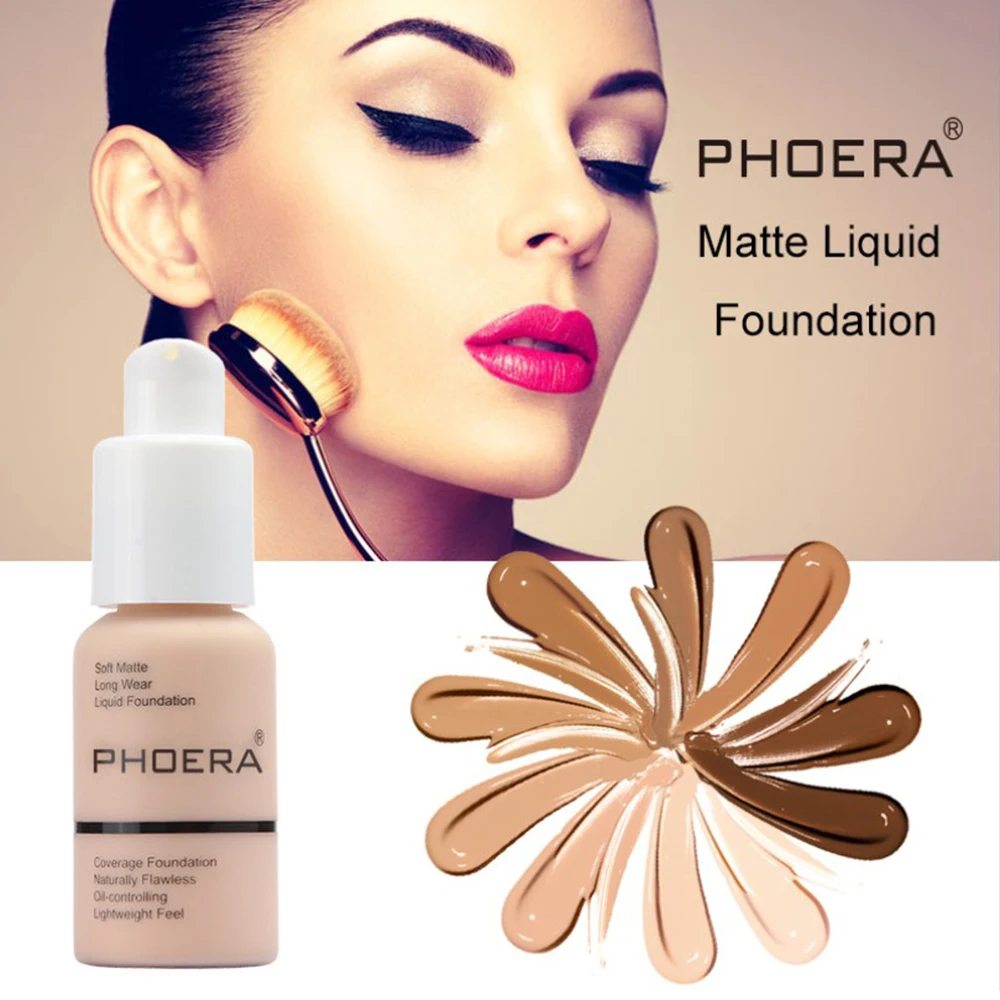 PHOERA Foundation Oil Control Concealer Cream Full Coverage Foundation Makeup Moisturizer Base Foundation Matte Cosmetics Primer
PHOERA Foundation Oil Control Concealer Cream Full Coverage Foundation Makeup Moisturizer Base Foundation Matte Cosmetics Primer