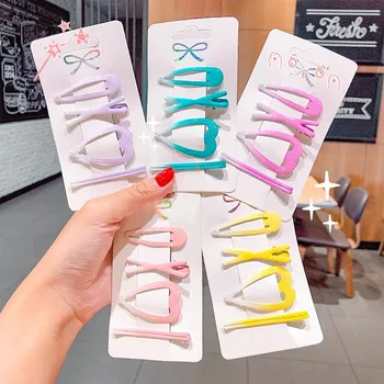4PCS/Set Baby Kids Girls Hair Clips BB Folder Painted Children's Hair Pins Candy Color Bowknot Hair Accessories
4PCS/Set Baby Kids Girls Hair Clips BB Folder Painted Children's Hair Pins Candy Color Bowknot Hair Accessories