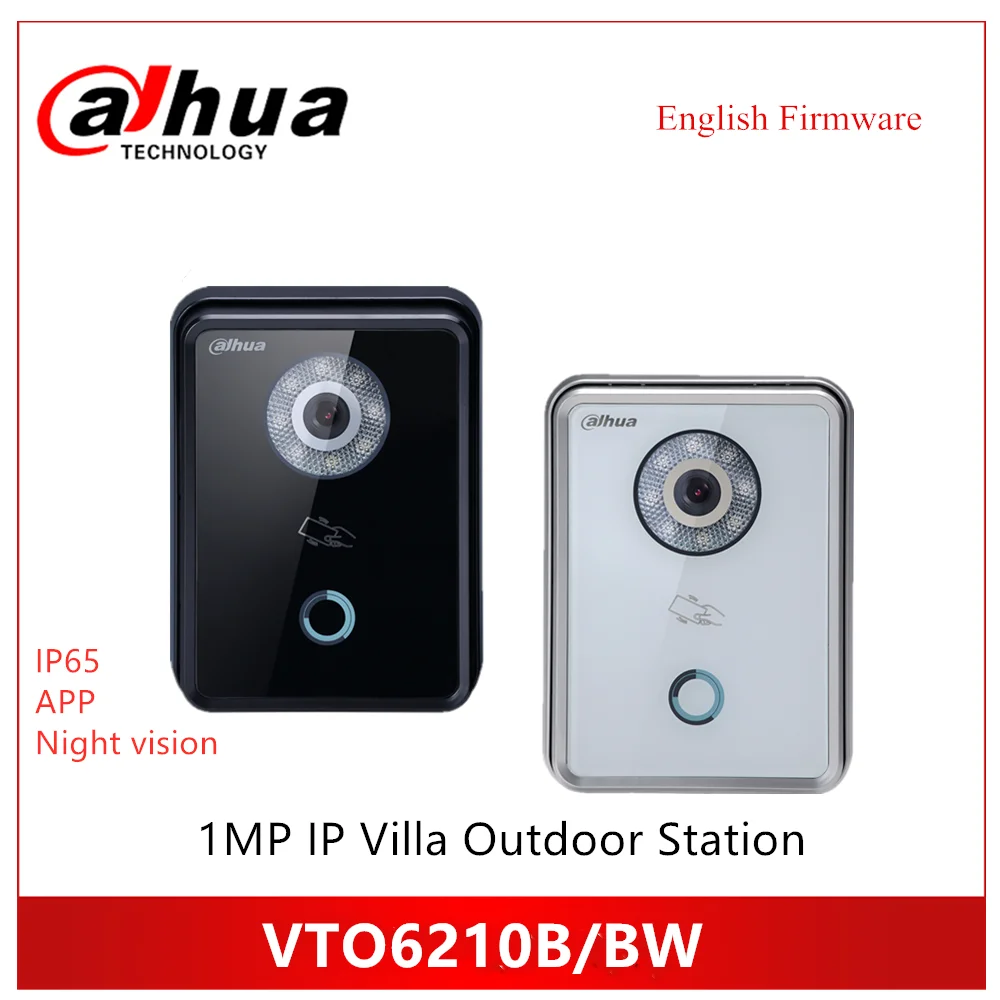 Dahua Video intercom IP Villa Outdoor Station VTO6210B VTO6210BW IP Villa Doorbell Night vision Voice indication Remote intercom
Dahua Video intercom IP Villa Outdoor Station VTO6210B VTO6210BW IP Villa Doorbell Night vision Voice indication Remote intercom