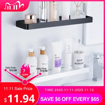 Punch Free Bathroom Shampoo Shower Shelf Holder Space Aluminum Storage Rack Wall Shelf Bathroom Accessories 25cm/35cm/45cm
Punch Free Bathroom Shampoo Shower Shelf Holder Space Aluminum Storage Rack Wall Shelf Bathroom Accessories 25cm/35cm/45cm