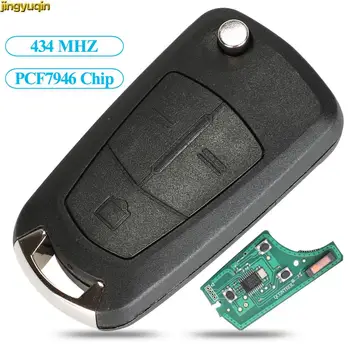 Jingyuqin Car Key Remote PCF7946 Chip for Vauxhall Opel Astra H 2004 2005 2006 2007 2008 2009 Zafira B Accessories 3 BTN 434Mhz
Jingyuqin Car Key Remote PCF7946 Chip for Vauxhall Opel Astra H 2004 2005 2006 2007 2008 2009 Zafira B Accessories 3 BTN 434Mhz