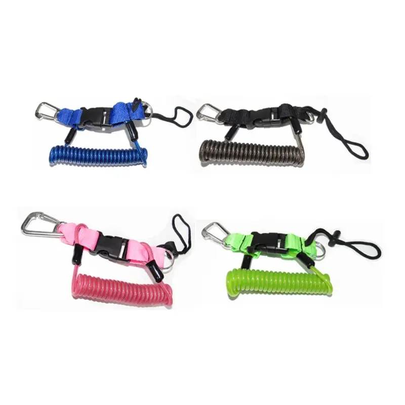 Underwater Diving Scuba Snappy Coil Camera Light Torch Lanyard Clip Buckles Spring Spiral Strap
Underwater Diving Scuba Snappy Coil Camera Light Torch Lanyard Clip Buckles Spring Spiral Strap
