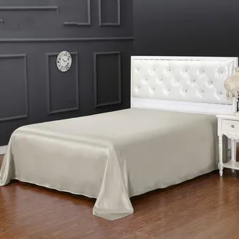 Pure 100% Mulberry 19 momme Natural Silk Seamless Flat Sheet Lightweight Super Soft Easy Care Luxury Flat Sheet
Pure 100% Mulberry 19 momme Natural Silk Seamless Flat Sheet Lightweight Super Soft Easy Care Luxury Flat Sheet