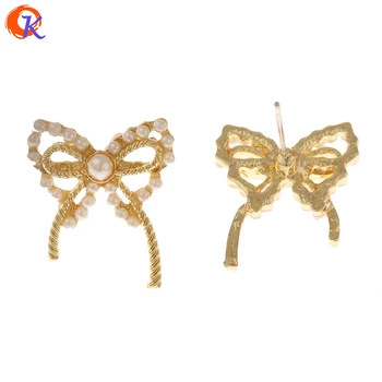 Cordial Design 50Pcs 17*20MM Earrings Stud/Jewelry Accessories/Imitation Pearl/Bowknot Shape/Hand Made/DIY Earring Findings
Cordial Design 50Pcs 17*20MM Earrings Stud/Jewelry Accessories/Imitation Pearl/Bowknot Shape/Hand Made/DIY Earring Findings
