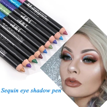 Glitter Eye Shadow Pen Sequin Eye Shadow Stick Color Fashion Waterproof Sweat-proof Coloring Fast Eye Shadow Pen Makeup Tool
Glitter Eye Shadow Pen Sequin Eye Shadow Stick Color Fashion Waterproof Sweat-proof Coloring Fast Eye Shadow Pen Makeup Tool