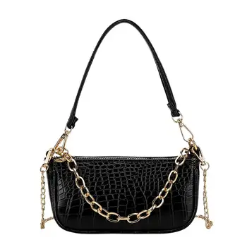 Retro Casual Women Totes Shoulder Bags Female Leather Solid Color Chain Handbag Fashion Exquisite Shopping Bag
Retro Casual Women Totes Shoulder Bags Female Leather Solid Color Chain Handbag Fashion Exquisite Shopping Bag