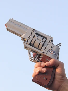 New 475pcs SWAT Technic Guns Model Revolver Building Blocks Bricks Military Weapon Pistol Gun Toys for Children PUBG
New 475pcs SWAT Technic Guns Model Revolver Building Blocks Bricks Military Weapon Pistol Gun Toys for Children PUBG
