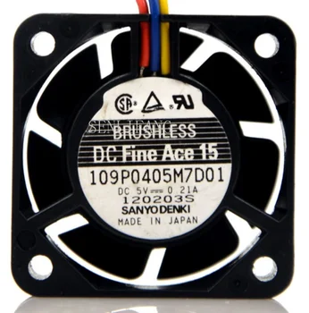 Free shipping 109P0405M7D01 3 Wires Computer Cooling Fan DC 5V 0.21A 4015 40*40*15mm 4CM
Free shipping 109P0405M7D01 3 Wires Computer Cooling Fan DC 5V 0.21A 4015 40*40*15mm 4CM