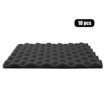 10x Treatment Studio Room Absorption Tiles Acoustic Panels for Walls Studio Sound Absorption Foam Tiles 30x30x2cm Black
10x Treatment Studio Room Absorption Tiles Acoustic Panels for Walls Studio Sound Absorption Foam Tiles 30x30x2cm Black