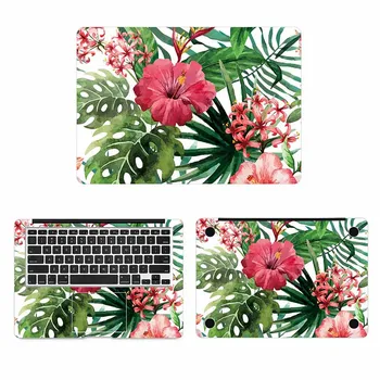 

Tropical Flower Painting Laptop Sticker for Macbook Decal Pro 16" Air 11" 13" Retina 12" 15" Mac Book Notebook Full Cover Skin