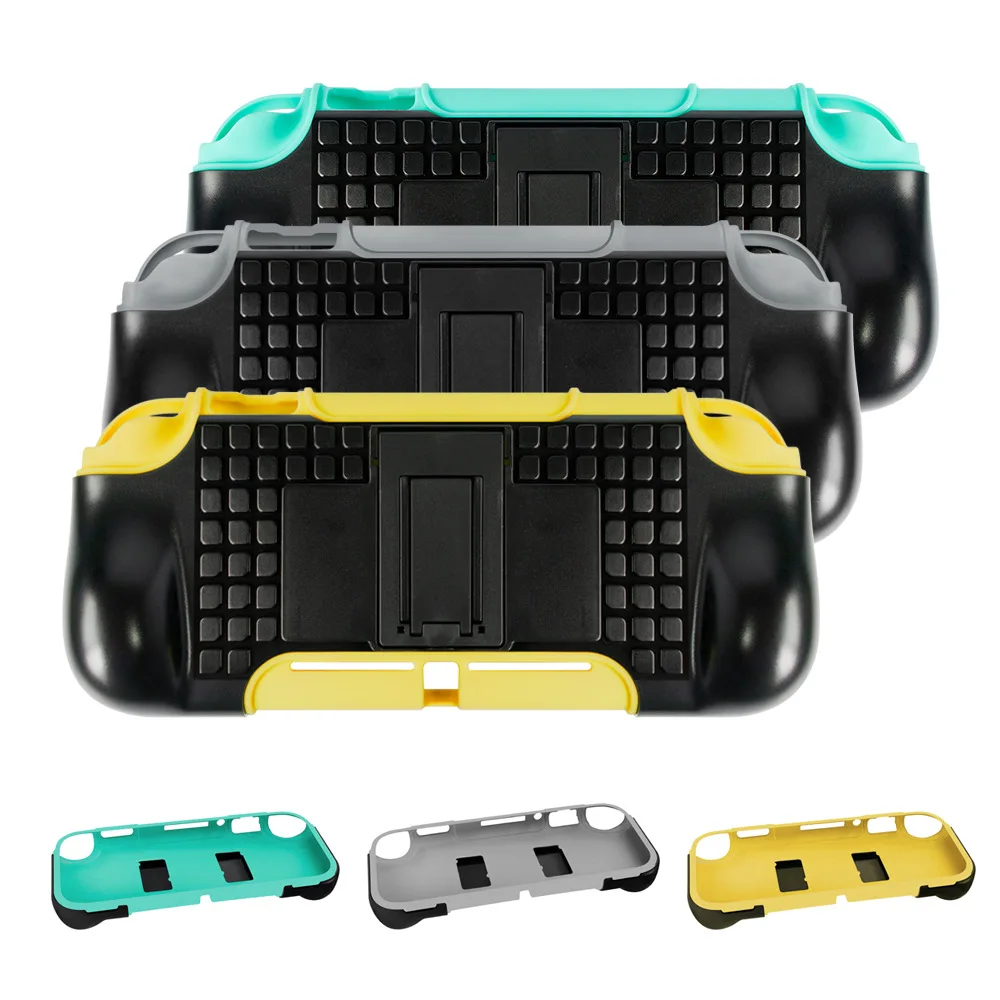 Switch LiTE Host-in-TPU Protective Shell with Stand Holds 2 Game Cards Protective Case
Switch LiTE Host-in-TPU Protective Shell with Stand Holds 2 Game Cards Protective Case