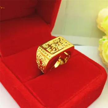 Luxury Men's 14K Gold Ring for Wedding Engagement Anniversary Jewelry Gifts Delicate Lucky Ring Fine Jewelry Not Fade Male Man
Luxury Men's 14K Gold Ring for Wedding Engagement Anniversary Jewelry Gifts Delicate Lucky Ring Fine Jewelry Not Fade Male Man