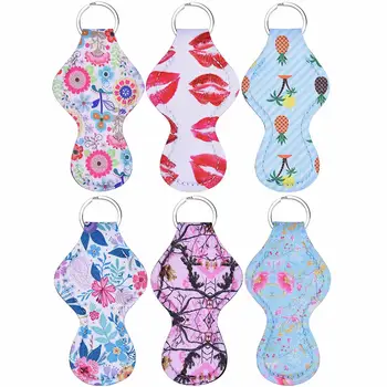 6pcs Hot Sale Valentines Gift Cute Girl Chapstick Lipstick Neoprene Chapstick Keychain Holder Party Holiday Gifts
6pcs Hot Sale Valentines Gift Cute Girl Chapstick Lipstick Neoprene Chapstick Keychain Holder Party Holiday Gifts