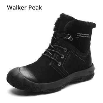 100% Genuine Leather Winter Boots mens waterproof Snow Boots Outdoor Warm Winter Shoes for Men Anti-cold Ankle Boots Walker Peak
100% Genuine Leather Winter Boots mens waterproof Snow Boots Outdoor Warm Winter Shoes for Men Anti-cold Ankle Boots Walker Peak
