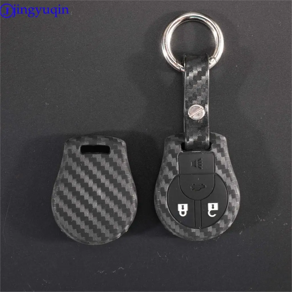 For Nissan Micra Qashqai Maxima Altima Sentra Versa Car Carbon Silicone 2/3/4 Button Remote Key Case Fob Cover Holder
For Nissan Micra Qashqai Maxima Altima Sentra Versa Car Carbon Silicone 2/3/4 Button Remote Key Case Fob Cover Holder