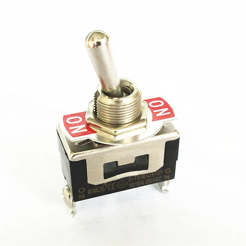 Heavy Duty 3Pin 2 Terminal 10A 16A AC 250V ON/OFF Rocker Toggle Switch E-TEN1121 G25 Drop Ship Aperture 12MM 
Heavy Duty 3Pin 2 Terminal 10A 16A AC 250V ON/OFF Rocker Toggle Switch E-TEN1121 G25 Drop Ship Aperture 12MM