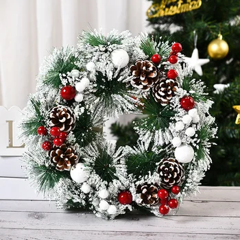 Christmas Door Wreath Artificial Fir Green Spruce Natural Cones Berries Xmas Light String Front Door Hanging Garland Holiday Hom
Christmas Door Wreath Artificial Fir Green Spruce Natural Cones Berries Xmas Light String Front Door Hanging Garland Holiday Hom