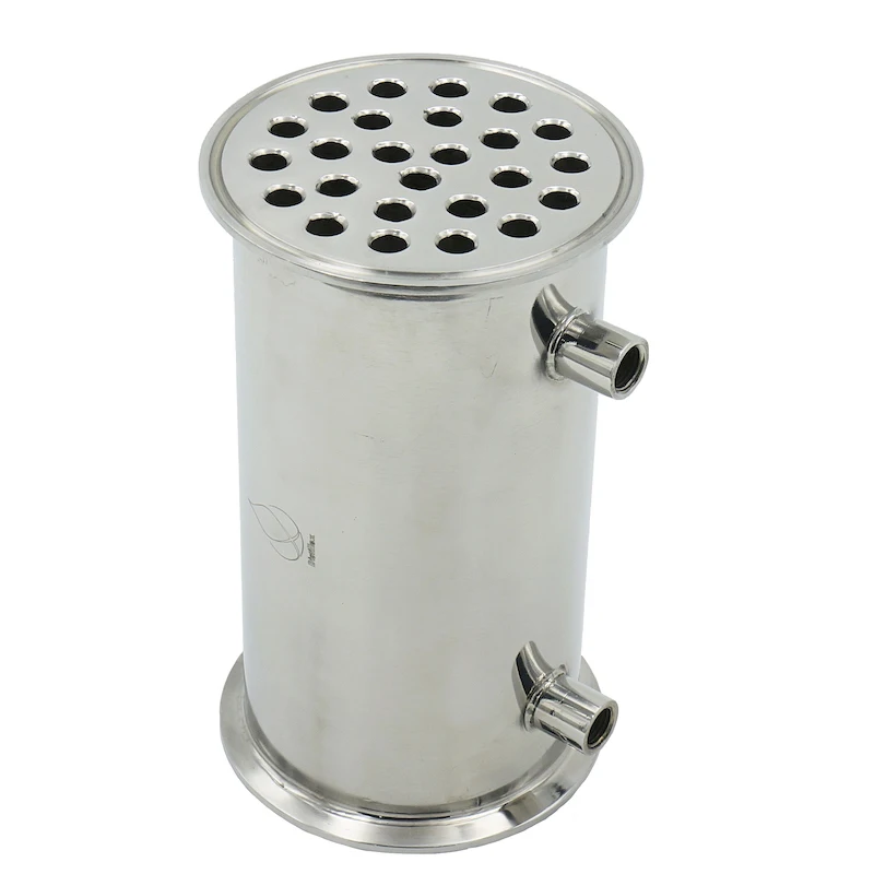 4"102mm OD119mm SS304 Condenser, Dephlegmator, Reflux, Distiller Condenser. 200mm, 25pipes
4"102mm OD119mm SS304 Condenser, Dephlegmator, Reflux, Distiller Condenser. 200mm, 25pipes