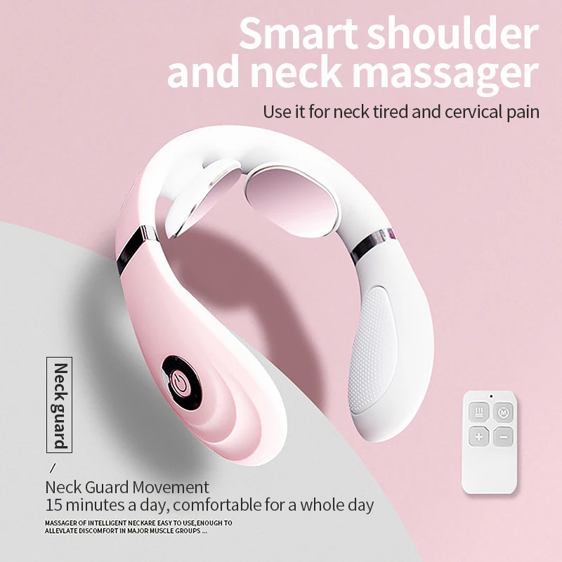 Smart Neck Massager Neck Protector Massager Pulse Neck Massager PC+Slicone 15 Gears Voice Broadcast Electric Cervical Massager
Smart Neck Massager Neck Protector Massager Pulse Neck Massager PC+Slicone 15 Gears Voice Broadcast Electric Cervical Massager