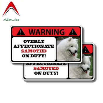 Aliauto 2 X Warning Car Sticker Cute Overly Affectionate Samoyed on Duty Decal Accessories PVC for Kia Ceed Seat Ibiza,15cm*8cm
Aliauto 2 X Warning Car Sticker Cute Overly Affectionate Samoyed on Duty Decal Accessories PVC for Kia Ceed Seat Ibiza,15cm*8cm