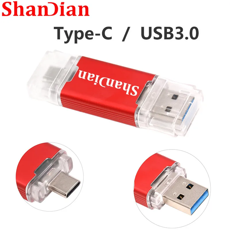 Фото Флэш накопитель USB type C 10 шт.|USB флэш-накопители| - купить
