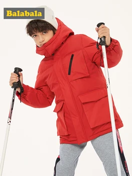 Children hooded down jacket boy 2019 new winter clothing big boy jacket tide cool warm fashion
Children hooded down jacket boy 2019 new winter clothing big boy jacket tide cool warm fashion