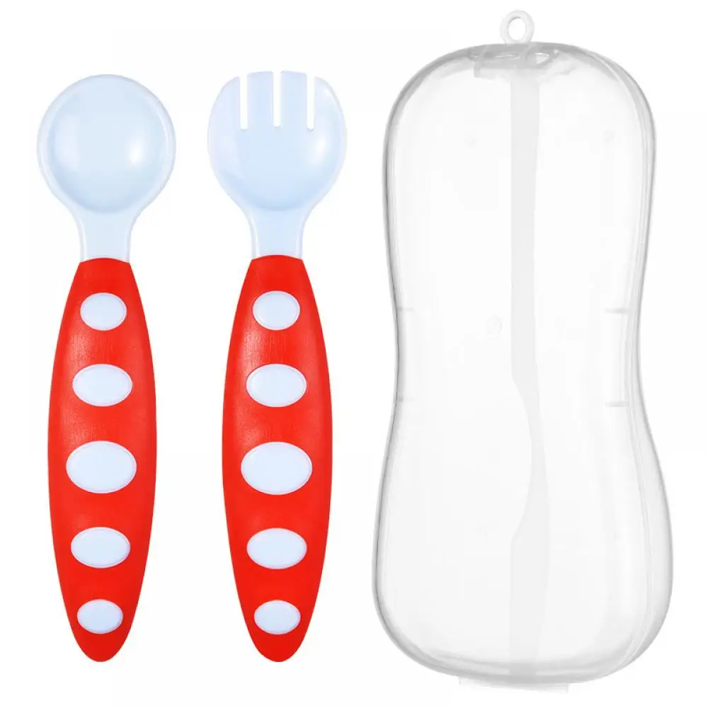 2Pcs New Style Infant Solid Feeding Flatware Children Tableware Baby Spoon Fork Set Children Utensil Safety Tableware PP
2Pcs New Style Infant Solid Feeding Flatware Children Tableware Baby Spoon Fork Set Children Utensil Safety Tableware PP