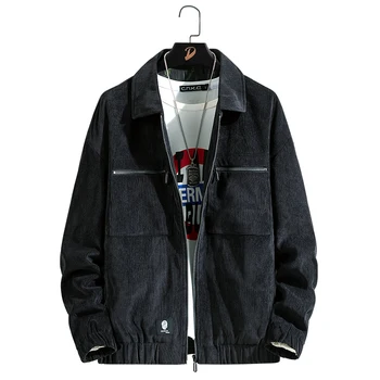 Jacket Men Hip Hop Streetwear Mens Brand Jacket Coats Windbreaker Clothing Bomber Style Corduroy Jackets Male New Arrival C164
Jacket Men Hip Hop Streetwear Mens Brand Jacket Coats Windbreaker Clothing Bomber Style Corduroy Jackets Male New Arrival C164
