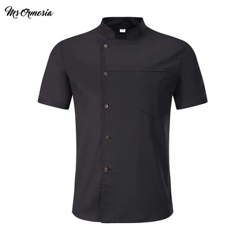 MSORMOSIA Black White Wholesale Unisex Kitchen Chef Uniforms Summer Short Sleeves Chef Jackets Aprons Bakery Hotel Food Service
MSORMOSIA Black White Wholesale Unisex Kitchen Chef Uniforms Summer Short Sleeves Chef Jackets Aprons Bakery Hotel Food Service