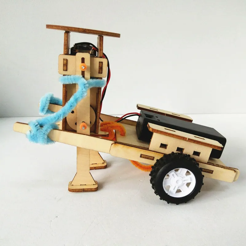 DIY Technology Gadgets Pulling Robot Construction Set Kids Science Experiment Education Fun Physics Toy Learning Kits
DIY Technology Gadgets Pulling Robot Construction Set Kids Science Experiment Education Fun Physics Toy Learning Kits