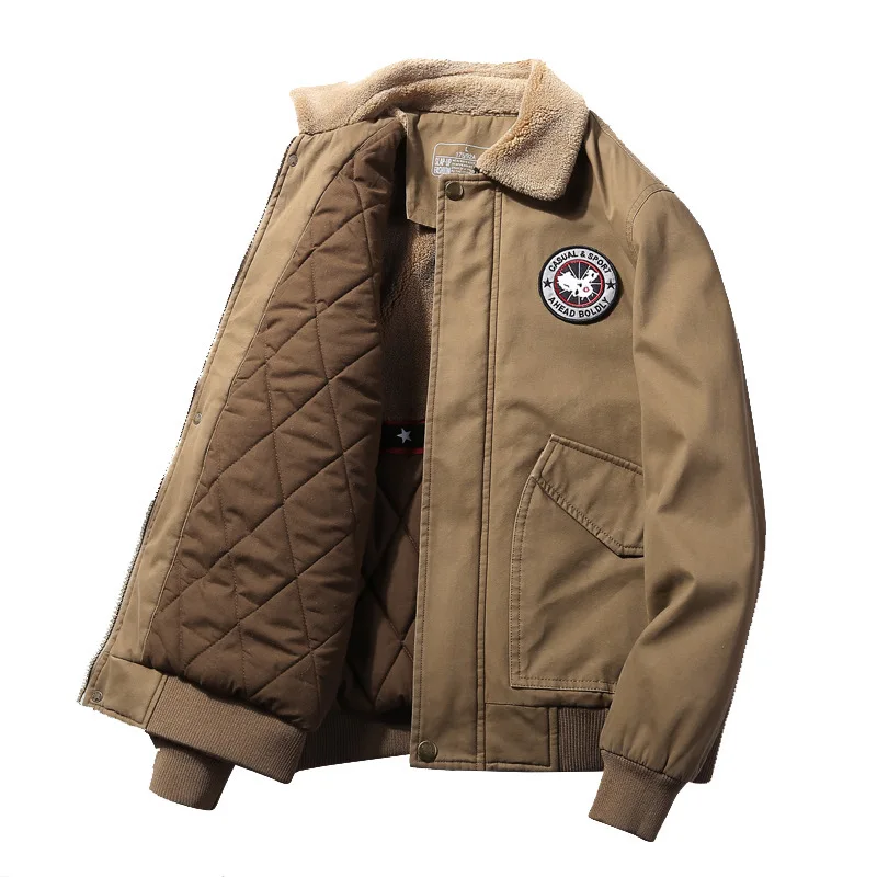 Fashion Jacket Men Clothing Cotton-padded Jacket Winter Plus Velvet Thick Plus Size 4XL Padded Jacket Bomber Korean Clothes
Fashion Jacket Men Clothing Cotton-padded Jacket Winter Plus Velvet Thick Plus Size 4XL Padded Jacket Bomber Korean Clothes