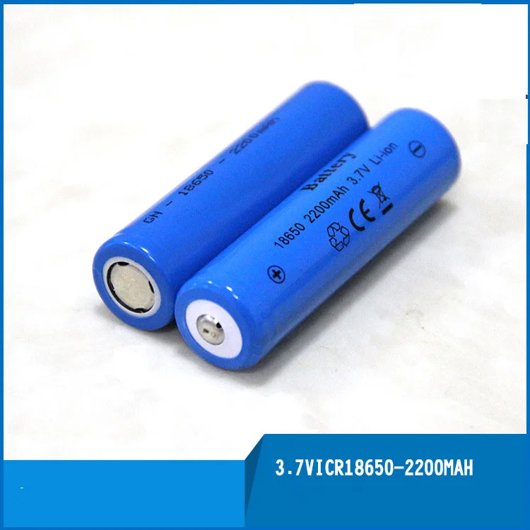 3.7V Lithium Battery ICR18650 2200MAH Rechargeable Battery Foot Capacity with Protection Glare Flashlight
3.7V Lithium Battery ICR18650 2200MAH Rechargeable Battery Foot Capacity with Protection Glare Flashlight