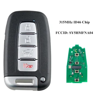 Smart Prox Key 4 Button 315MHz ID46 Chip for Hyundai Equus Sonata Genesis 2009-2014 FCCID: SY5HMFNA04
Smart Prox Key 4 Button 315MHz ID46 Chip for Hyundai Equus Sonata Genesis 2009-2014 FCCID: SY5HMFNA04