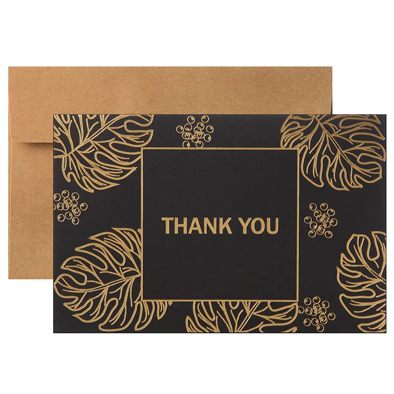 5pcs Thank You Bronzing Greeting Card Business Bronzing Greeting Card Paper Envelopes Package Letter Envelope Stationery School
5pcs Thank You Bronzing Greeting Card Business Bronzing Greeting Card Paper Envelopes Package Letter Envelope Stationery School
