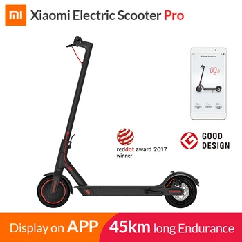 2019 Xiaomi Electric Scooter Mijia M365 Pro Smart Scooter Skateboard Mini Foldable Hoverboard Patinete Electrico Adult 45km
2019 Xiaomi Electric Scooter Mijia M365 Pro Smart Scooter Skateboard Mini Foldable Hoverboard Patinete Electrico Adult 45km