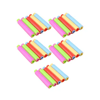 25pcs Plastic Chalk Cover Colorful Dustproof Chalk Clip Holder Storage Holder for Home School Company (Random Color)
25pcs Plastic Chalk Cover Colorful Dustproof Chalk Clip Holder Storage Holder for Home School Company (Random Color)