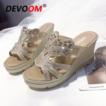 Summer Heels Sandals Women Fashion Soft Wedge Slippers 2020 Women Platform Shoes Sandalen Dames Ladies Flip Flops Sandale Femme 
Summer Heels Sandals Women Fashion Soft Wedge Slippers 2020 Women Platform Shoes Sandalen Dames Ladies Flip Flops Sandale Femme