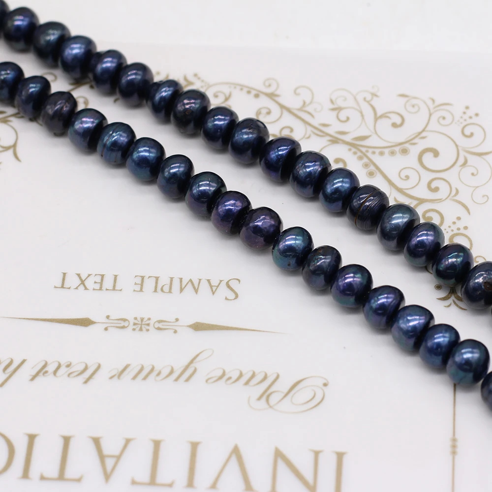 100%Natural Freshwater Pearl Beads Black Near Round Loose Pearls Bead For Jewelry Making DIY Charm Bracelet Necklace Accessories
100%Natural Freshwater Pearl Beads Black Near Round Loose Pearls Bead For Jewelry Making DIY Charm Bracelet Necklace Accessories