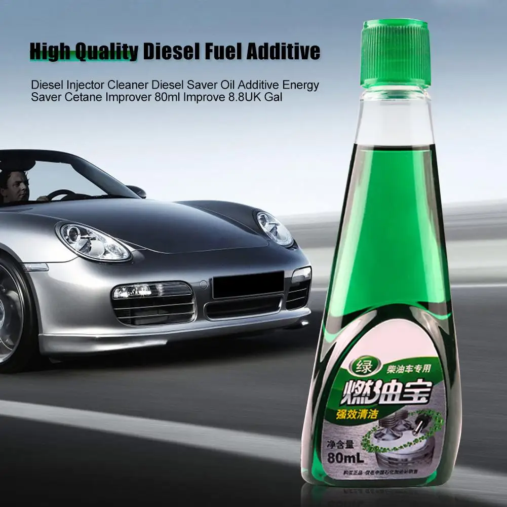 80ML Diesel Fuel Additive Diesel Injector Cleaner Diesel Saver Oil Additive Energy Saver Cetane Improver Power Saving Fuel
80ML Diesel Fuel Additive Diesel Injector Cleaner Diesel Saver Oil Additive Energy Saver Cetane Improver Power Saving Fuel