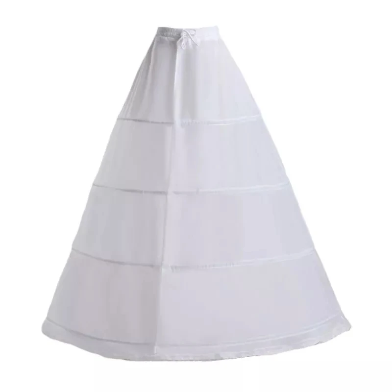 4 Hoops Skirt Support Lady Girls Party Prom Ball Dress Inner Substrate Petticoat Long Underskirt
4 Hoops Skirt Support Lady Girls Party Prom Ball Dress Inner Substrate Petticoat Long Underskirt