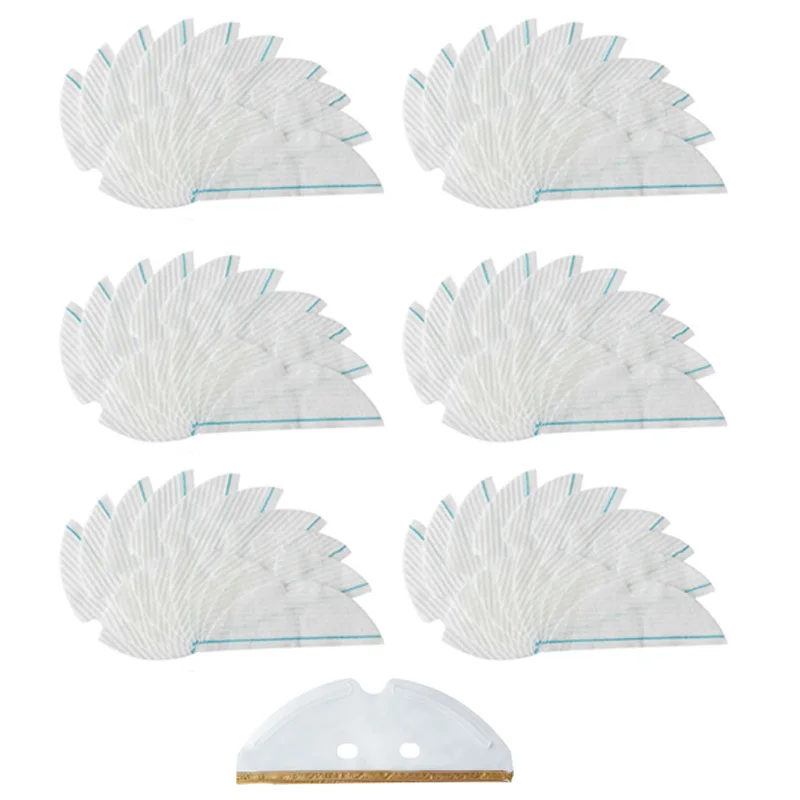 -Mop Cloth Set for Xiaomi Roborock S50 S55 S6 T6 Replacement Disposable Moping Cloths Pads Accessories Set-61Pcs
-Mop Cloth Set for Xiaomi Roborock S50 S55 S6 T6 Replacement Disposable Moping Cloths Pads Accessories Set-61Pcs