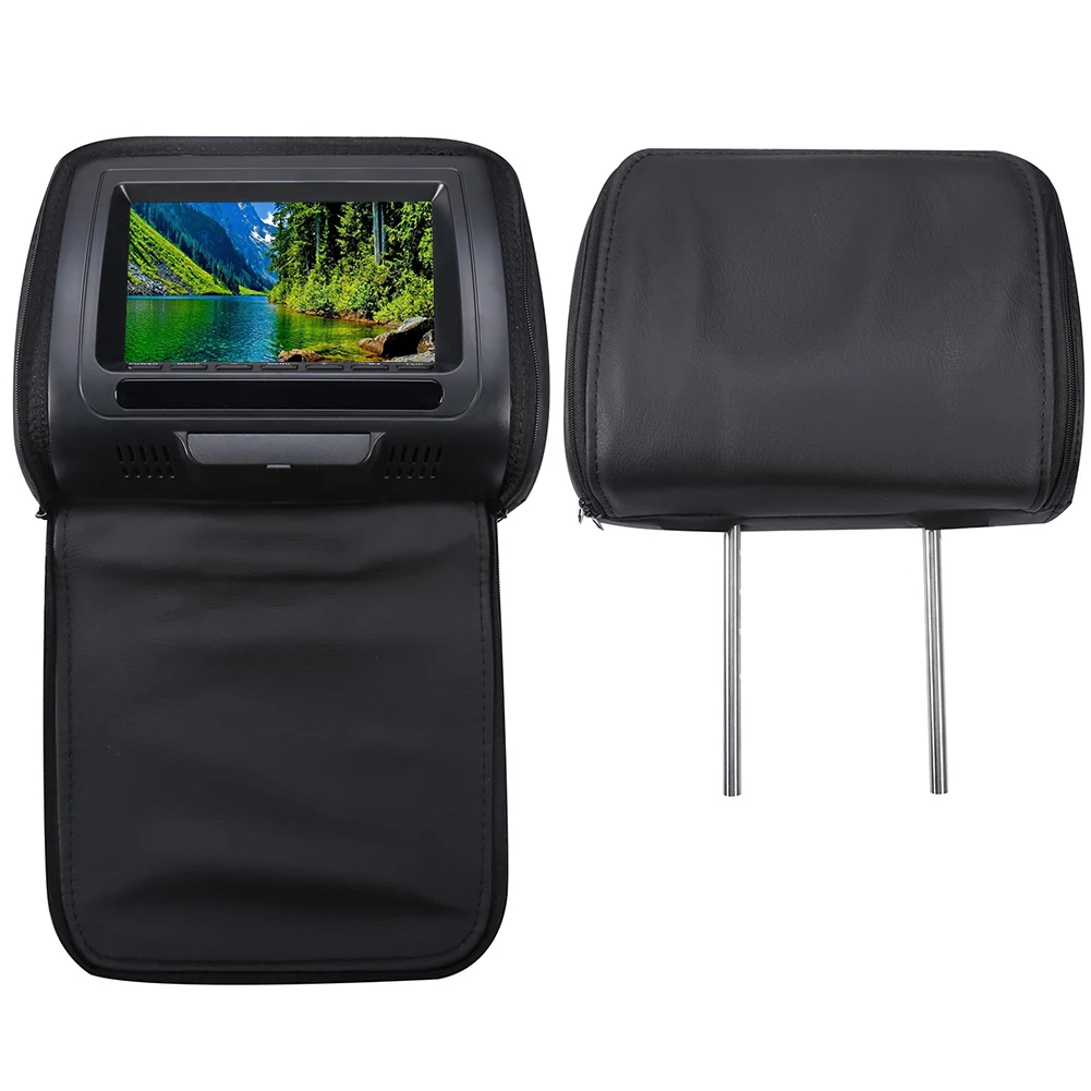 With Zipper Cover 7Inch Car Headrest Speaker Video Monitor HD LCD Screen Adjustable Game Infrared USB DVD Player Car Dispaly MP5
With Zipper Cover 7Inch Car Headrest Speaker Video Monitor HD LCD Screen Adjustable Game Infrared USB DVD Player Car Dispaly MP5