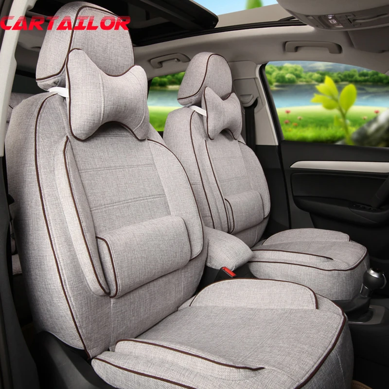 CARTAILOR Auto Seat Protector for Ford Mondeo 2015 Interior Accessories Car Seat Cover Set Linen Fabric Seats Cushion Protector
CARTAILOR Auto Seat Protector for Ford Mondeo 2015 Interior Accessories Car Seat Cover Set Linen Fabric Seats Cushion Protector