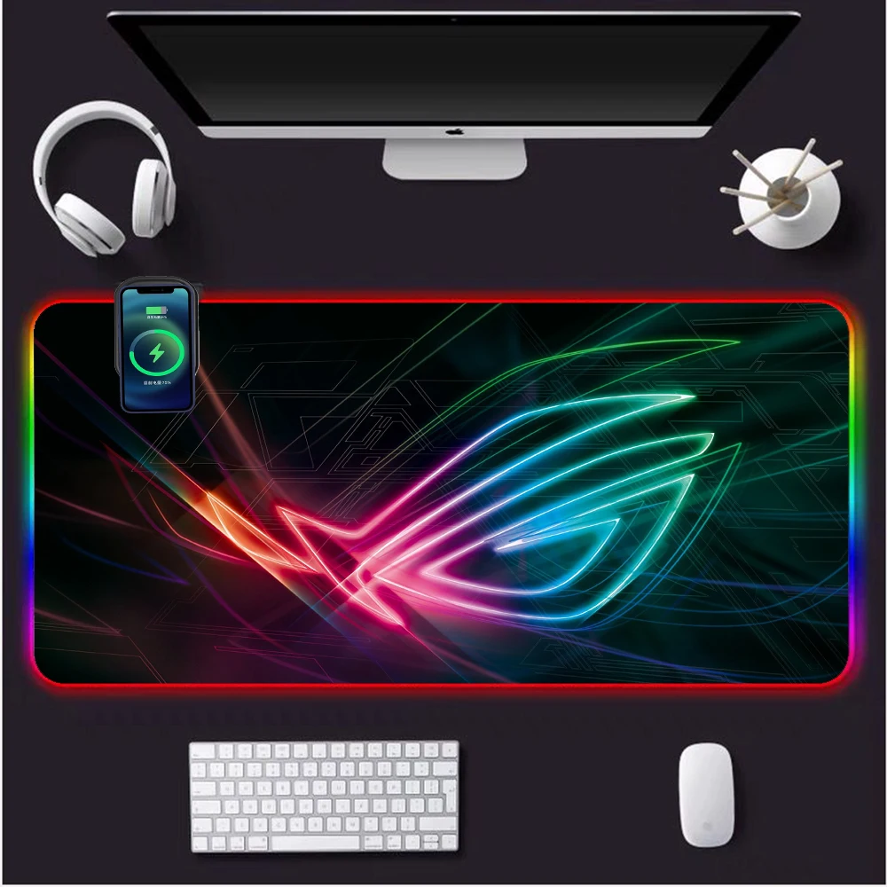 Новый Коврик для мыши с беспроводной зарядкой и логотипом ASUS, игровые аксессуары для ноутбука с подсветкой, клавиатура со светодиодной подс...
Новый Коврик для мыши с беспроводной зарядкой и логотипом ASUS, игровые аксессуары для ноутбука с подсветкой, клавиатура со светодиодной подс...
