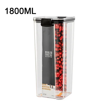 Kitchen Transparent Square Food Storage Container Damp-Proof Sealed Tank Plastic Grain Container Coarse Stackable Storage Box
Kitchen Transparent Square Food Storage Container Damp-Proof Sealed Tank Plastic Grain Container Coarse Stackable Storage Box